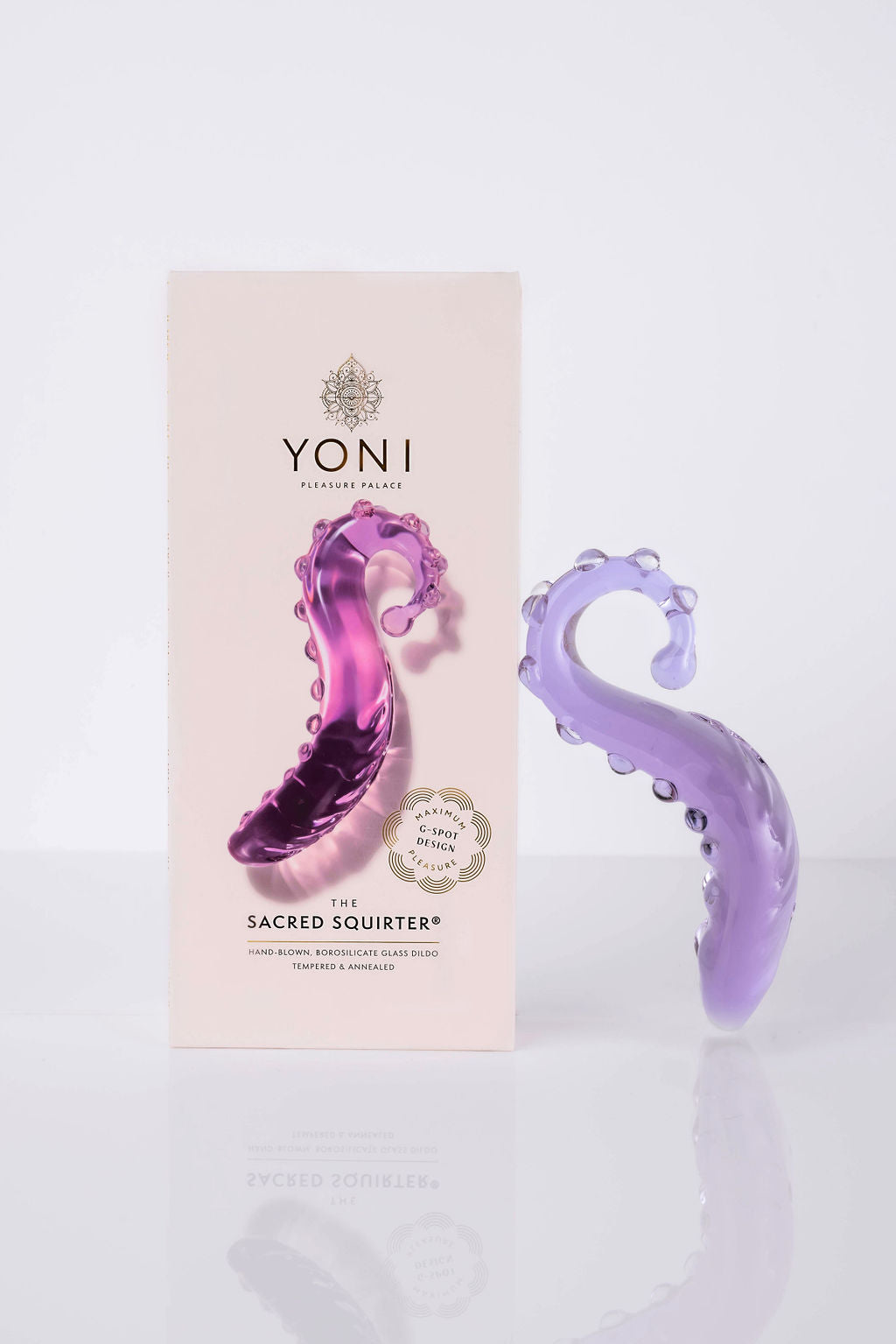 The Sacred Squirter Glass Dildo Pleasure Wand Yoni Pleasure Palace USA The Sacred Squirter Glass Dildo Pleasure Wand Yoni Pleasure Palace USA