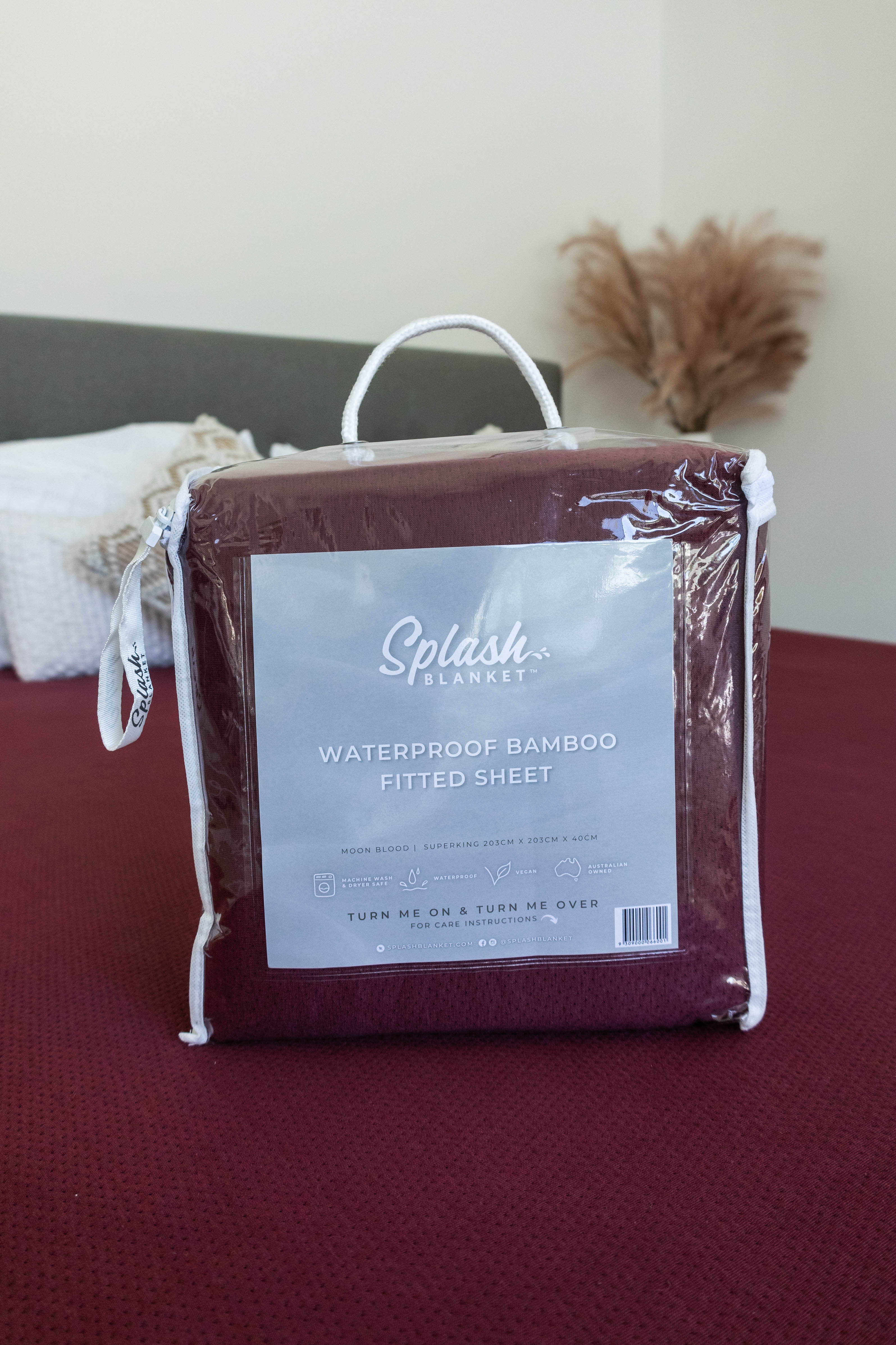 Waterproof Splash Blanket™️ - Moon Blood Fitted Sheet – Splash Blanket US